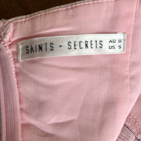 Saints + Secrets Pink Midi - Picture 6 of 7
